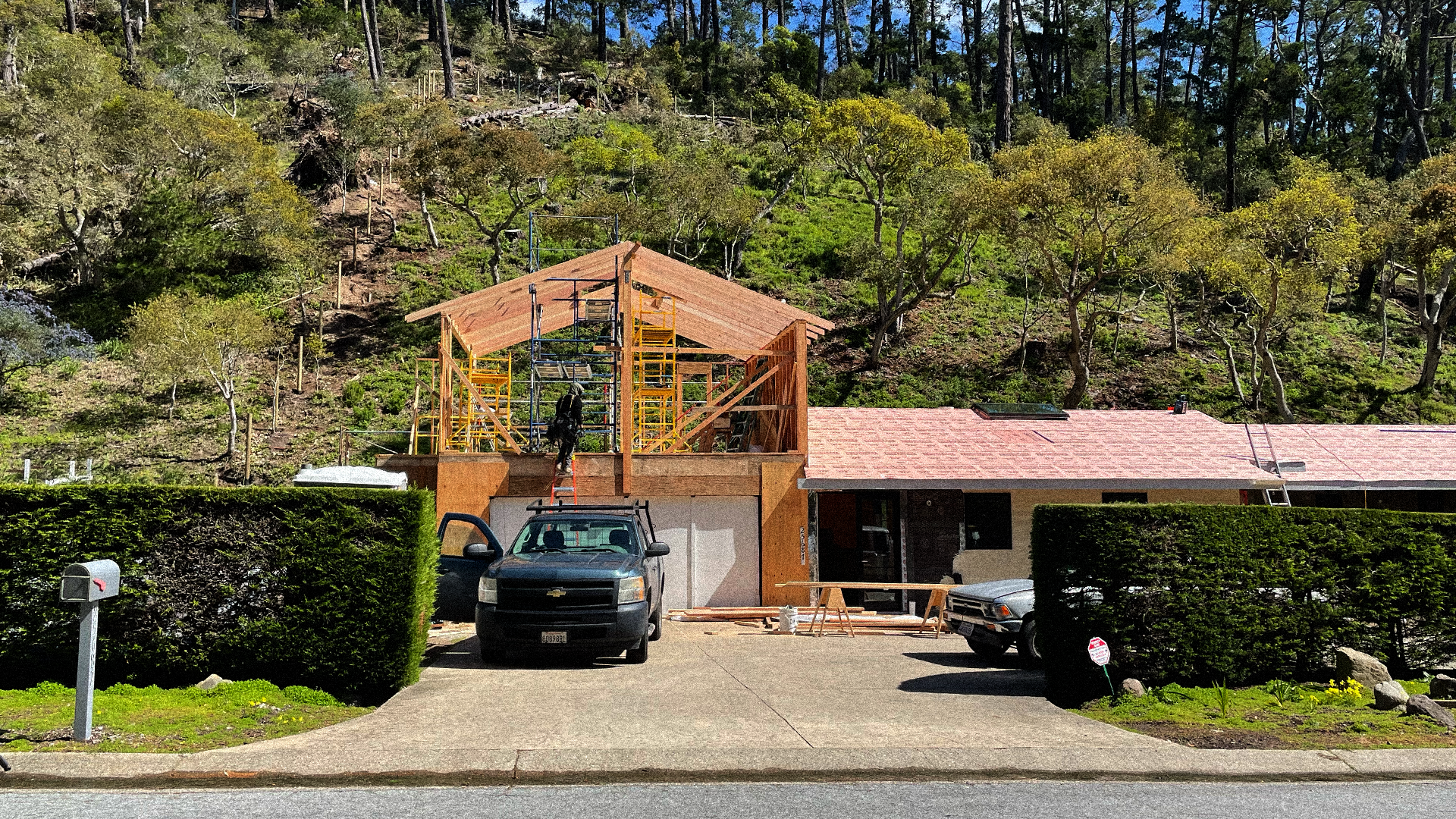 Mid-build addition