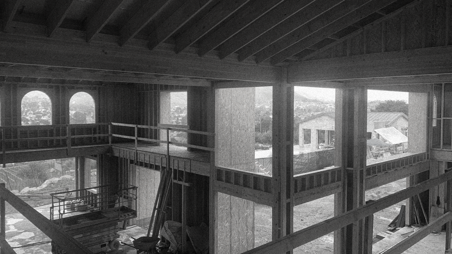 Frame interior B&W